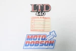 Kawasaki KZ440 1981-1983 56018-1188 Emblem Side Cover. Fixed Price $40.00.