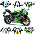 Bodywork For 2013 2014 15- 2017 2018 Kawasaki ZX6R Fairings Abs Plastic Kit. Fixed Price $399.95.