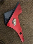 81 Yamaha XJ-750MAXIM Left Side Panel, 5G2-21711-00-6M. Fixed Price $25.00.