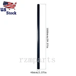 Wear-resisting Pom Round Rod, Black 40MM/1.57IN Dia 100CM Length 1XPIECE. Fixed Price $46.04.