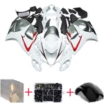 White Silver Fairing Kit For Suzuki GSXR1300 Hayabusa 2008-2020 Abs Bodywork. Fixed Price $511.95.