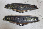 Harley Davidson 1998-07 Flhr Oem Fuel Gas Petrol Tank Emblems #62097-98 62098-98. Fixed Price $99.99.