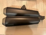 Brand New 1263581-463 Genuine Indian Ftr 1200 / Rally Exhaust Muffler Black. Fixed Price $100.00.