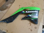 Kawasaki 450F 2013 Right Side Cover Gas Tank Radiator Panel. Fixed Price $46.95.
