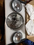 Harley-davidson Touring Softail 4.5" Fog Lamp Headlight Kit 68414-05 / 68342-05. Fixed Price $85.00.