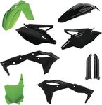 Acerbis Full Plastic Kit - Green/black Motorcycle Atv/utv Street Bike 2685821089. Fixed Price $118.72.