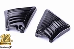 06-17 Harley Davidson V-rod Carbon Fiber Frame Infill Tank Side Cover Night. Fixed Price $148.37.