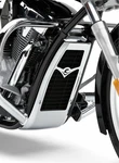 Cobra Radiator Cover Chrome Hon VTR1300 10-17 2715335. Fixed Price $153.99.