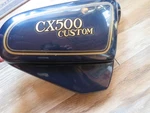 Oem Honda Custom Right Side Cover Frame Blue Nice 1979-82 C1. Fixed Price $55.00.
