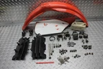 1988 Honda CR125R Front Fender W/ Side Cover & Hardware. Fixed Price $199.99.
