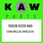 55028-0220-660 Kawasaki Cowling,leg Shield,ou 550280220660, New Genuine Oem Part. Fixed Price $549.13.