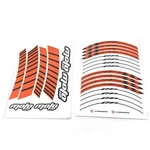 GP02 17 Inch Vinyl Decal Rim Wheel Sticker Orange For Integra 750 16 18 19. Fixed Price $38.37.