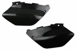 Ufo 02-14 YZ125 YZ250 Polisport Black Side Number Plates Plastic Kit. Fixed Price $19.99.