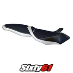 Mv Agusta Brutale 990R 1078R 1090RR 2007-2015 Seat Cover Tappezzeria Whtie Black. Fixed Price $239.00.