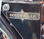 Framed Bonneville Side Panel Cover Vinyl Sticker Each 1972 Triumph T120 4 Speed. Fixed Price $15.00.
