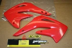 Acerbis Radiator Shrouds Red Honda CR85R 03-07 2043620227 #1. Fixed Price $24.95.