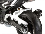 Suzuki GSR750 2011-2016 Gloss White & Silver Mesh Rear Hugger Powerbronze. Fixed Price $166.37.