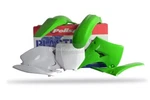 Polisport Set Plastic Mx Green/white Kawasaki Kx 250 2003-2008. Fixed Price $120.24.