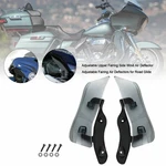 Adjustable Upper Fairing Side Wind Deflector For Road Glide 2015-2020 Smoke. Fixed Price $52.78.