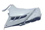 13-14 Ninja 300 Abs Oem Kawasaki Cowling,cnt,lh,p.s.wh, 55028-0475-15S. Fixed Price $175.99.