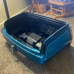 1993 Honda Goldwing GL1500SE Trunk Base Rare Metallic Teal Oem Mint W/key. Fixed Price $98.00.