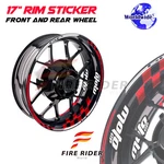 Rim Sticker Decals 17 Inch AA01 Set For Kawasaki Ninja 1000 Sx 11-19 16 18. Fixed Price $32.92.
