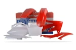 Polisport Plastic Kit Mx Red/white Honda Crf 450 2005-2006. Fixed Price $120.10.