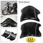 New Fairing Caps For Harley Flh Electraglide Non-vented Lowers Gloss Black. Fixed Price $24.93.