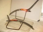 Suzuki 1985 1986 GV700 Gl Madura Left And Right Side Rail Luggage Mount. Fixed Price $150.00.