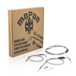 Mofun 12"-14" Handlebar Brake Clutch Throttle Cable Kit For Harley Fxdwg Non-abs. Fixed Price $118.99.