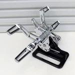 Outlaw 84-99 Softail Chrome Forward Controls Harley Rigid Big Twin Fxst/flst. Fixed Price $429.95.