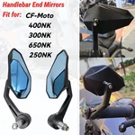 Anodised Aluminum Oval Handlebar Side Mirrors For Cfmoto 300NK 400NK 650NK 800NK. Fixed Price $34.00.