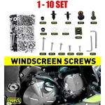 For Kawasaki Ninja ZX6R 2000-25 Fairing Bolt Nut Fender Fastener Silver 190-1900. Fixed Price $40.62.