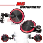 Reborn Cnc Red Folding Bar End Mirrors For Suzuki Sfv 650 Gladius 2009-2017. Fixed Price $75.00.