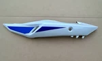 04-09 Suzuki GS500F Left Rear Back Tail Fairing Cowl Pearl White W/ Blue. Fixed Price $89.00.