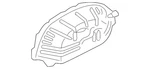 Genuine Honda Wheel Housing Side Panel 64330-S9V-A11ZZ. Fixed Price $190.26.