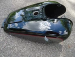 1986-1985 Honda Shadow Gas Fuel Petrol Tank Oem Black 1100C. Fixed Price $354.90.
