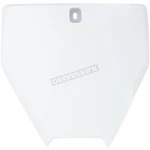 Acerbis White Front Number Plate - 2732016811. Fixed Price $22.88.