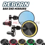 Reborn Cnc Gold Folding Bar End Mirrors For Kawasaki ZZR1400 Ninja ZX-14R 06-23. Fixed Price $75.00.