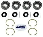 4 Hd Front Rear Wheel Bearing Kits For Polaris Sportsman 850 1000 Xp Touring. Fixed Price $159.96.