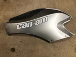 2013 Can-am Spyder Sts SE5 Brp Oem Silver Left Upper Fairing Panel Cover. Fixed Price $124.99.