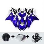 Kit Bodywork For Yamaha Yzf R6 2017-2021 Injection Fairings Blue White. Fixed Price $397.95.