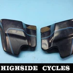 1330 04 Harley-davidson Electra Glide Left Right Side Frame Electrical Cover. Fixed Price $50.00.