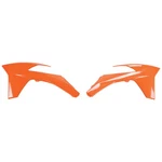 Ufo Radiator Shrouds Scoops Ktm Orange KT04022#127. Fixed Price $46.36.