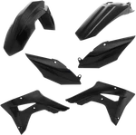 Acerbis - 2645460001 Plastic Kit, Black. Fixed Price $72.99.