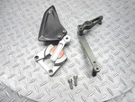 2014 12-14 Bmw HP4 S1000RR Front Left Rearset Shift Lever Foot Peg Bracket. Fixed Price $241.79.