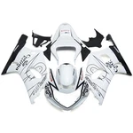 White Black Bodywork For Suzuki GSXR600 GSXR750 2000 2001 2002 2003 Fairing Kit. Fixed Price $488.95.