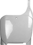 Polisport Number Plate Oem White Honda 125 250 CRF450R. Fixed Price $27.95.