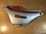 83-84 Kawasaki ZX750 Oem Left Side Cover #36001-1190 -- Damaged Has 2 Cracks. Fixed Price $35.00.