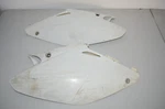 Honda Oem Rear Side Panel Number Plates Plastic CR125R CR250R 02 03 04 05 06 07. Fixed Price $45.00.